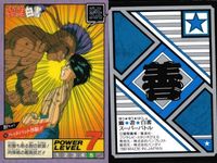 カード 幽遊白書 カードダス スーパーバトル 酎 16 ヘッドバット炸裂!! バンダイ バンプレスト 1993 サムネイル 2