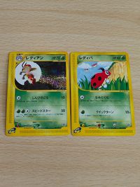 Pokemon e4 006/088 004/088 Ledyba Ledian Japanese Card