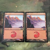 MTG マジックザギャザリング カード まとめ Foil 土地 M13 山/Mountain 2枚セット 17 サムネイル 3