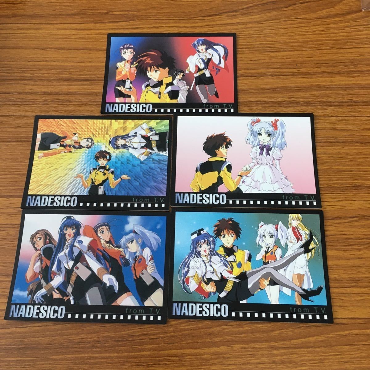 Mobile Battleship Nadesico Card Lot Akito Megumi