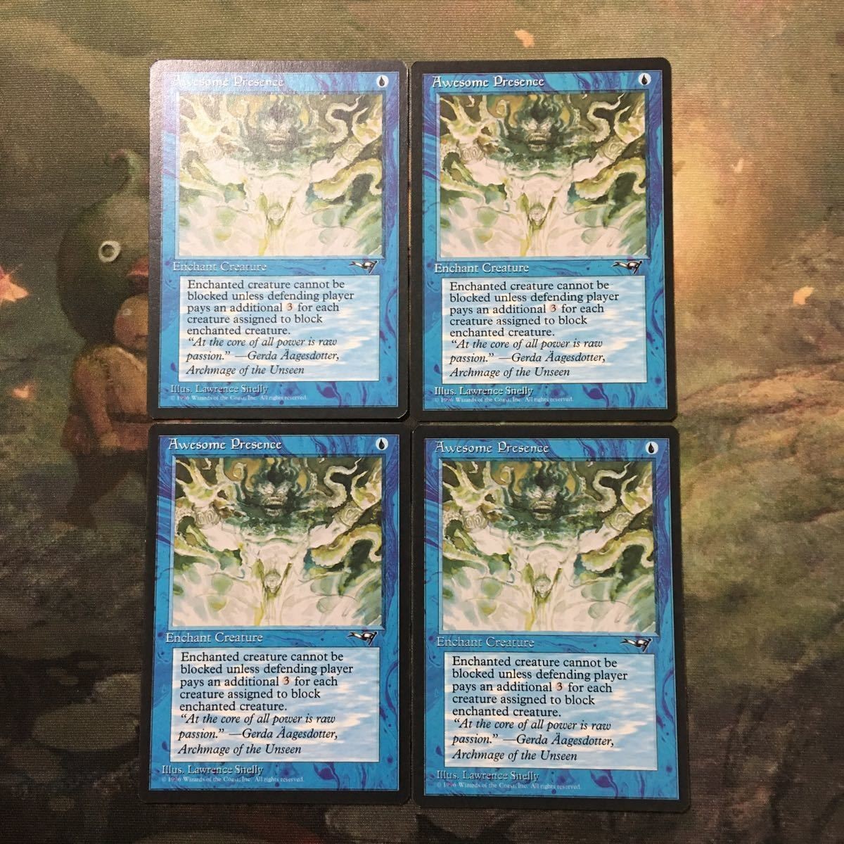 MTG マジックザギャザリング カード まとめ ALL Awesome Presence 4枚セット 66