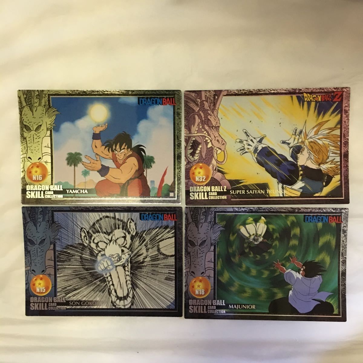 Dragon Ball Card Lot Yamcha Trunks Piccolo Japanese TCG