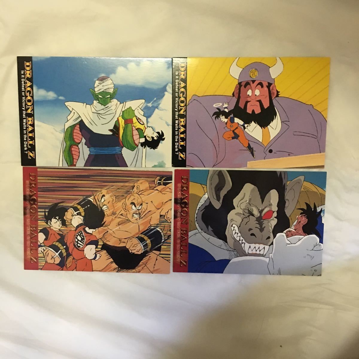 Dragon Ball Card Lot Goku Gohan Piccolo Japanese Anime