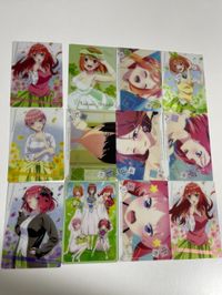 五等分の花嫁 カード ウエハース まとめ 美少女 出し尽くし o10-1 me1 d965 サムネイル 3