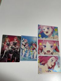 五等分の花嫁 カード ウエハース まとめ 美少女 出し尽くし o10-1 me1 d965 サムネイル 4