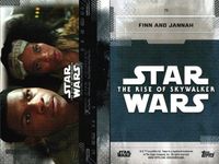 カード まとめ スターウォーズ Star Wars 70 FINN AND JANNAH フィンとジャナ 69 REMNANTS OF THE DEATH STAR デス・スターの残骸 Topps トップス サムネイル 2