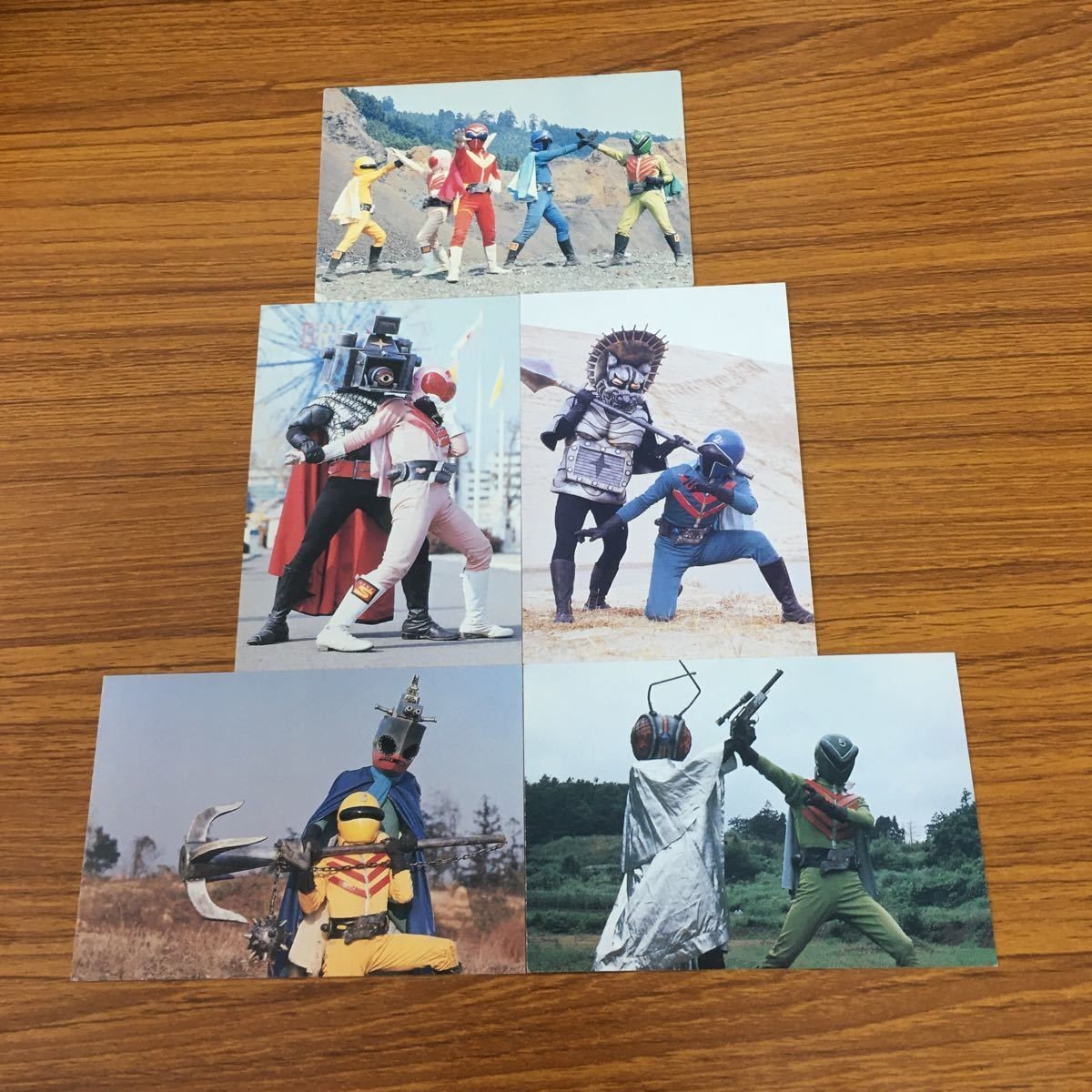 変身ヒーロー スナック カード まとめ 秘密戦隊 ゴレンジャー 7