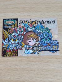 SD Gundam Gaiden Fraw Vier Zeta Gundam TCG Card