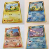 ポケモン カード 旧裏面 メリープ19 わるいアリゲイツ16 ロコン わるいゴルダック15