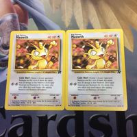 ポケモンカード 旧裏面 海外 英語版 2枚 ズバット ニャース タッツー 65 16 58 19 サムネイル 4