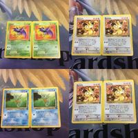 ポケモンカード 旧裏面 海外 英語版 2枚 ズバット ニャース タッツー 65 16 58 19 サムネイル 1