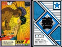 カード 幽遊白書 カードダス スーパーバトル まとめ 少林 40 飛影 17 酎 16 バンダイ バンプレスト 1993 サムネイル 4