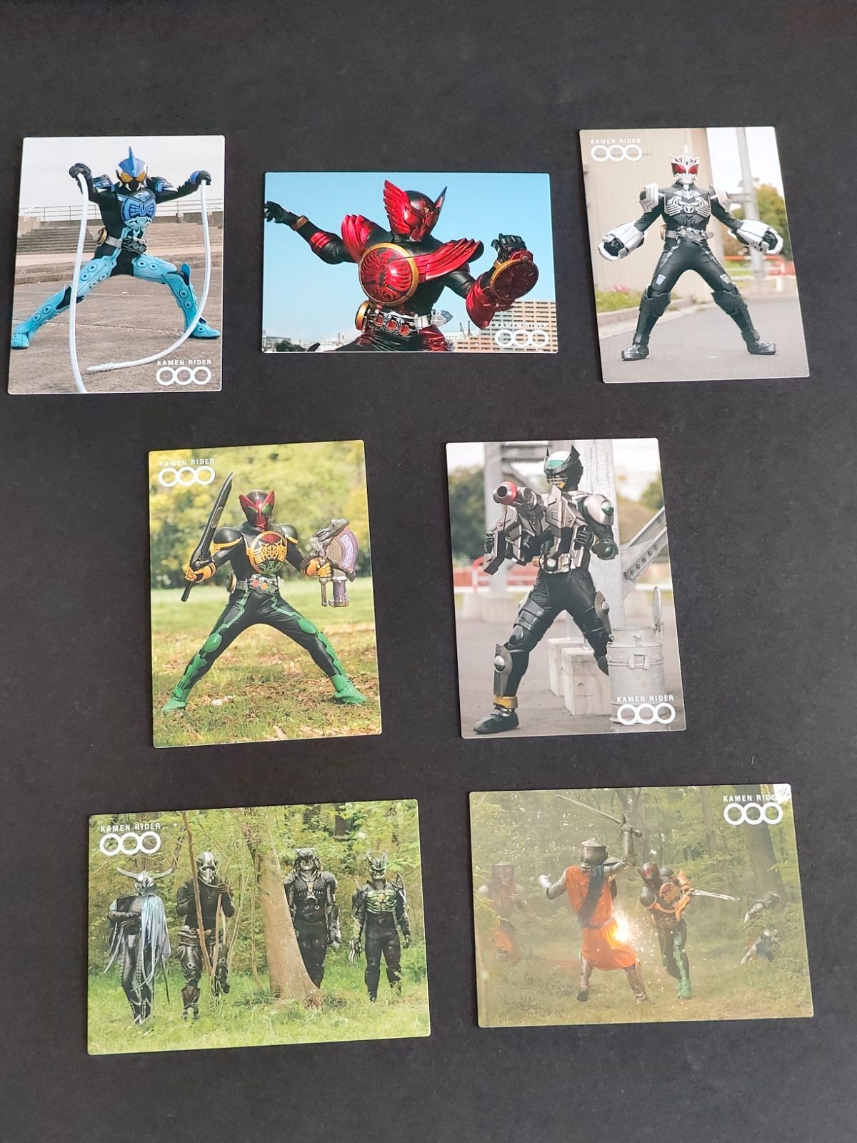 仮面ライダー オーズ OOO 将軍と21のコアメダル カード 10 11 12 13 14 15 16