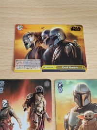 スターウォーズ ヴァイスシュヴァルツ N 再会を果たした二人 マンダロリアン＆グローグー ディン・ジャリン & ボ＝カターン・クライズ マンダロアを取り戻すために ダークセーバーを賭けた決闘 Great Warriors サムネイル 4