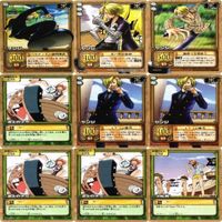 【状態B】 サンジ ナミ ワンピース ハイパーバトル カードゲーム カードダス カード まとめ
