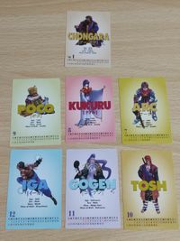 希少 アークザラッド カレンダー カード イーガ アーク チョンガラ ククル ボコ トッシュ ゴーゲン