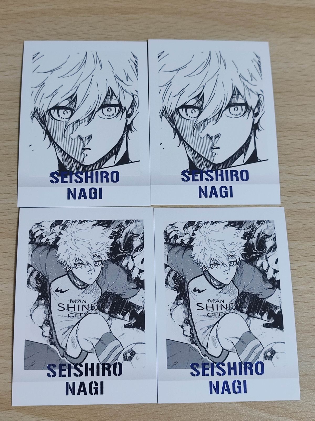ブルーロック 凪誠士郎 ぱしゃこれ ブルーロック展 カード 12 36 4枚セット