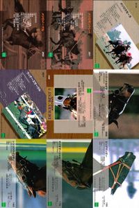 カード 競馬 メジロモネ 
メジロモトレー 
ハギノリアルキング 
メジロライオン 
スーパーナカヤマ 
ウィナーズサークル 
ショウワシンザン 
トウカイテイオー 
ビッグサンデー ジョッキー サムネイル 1