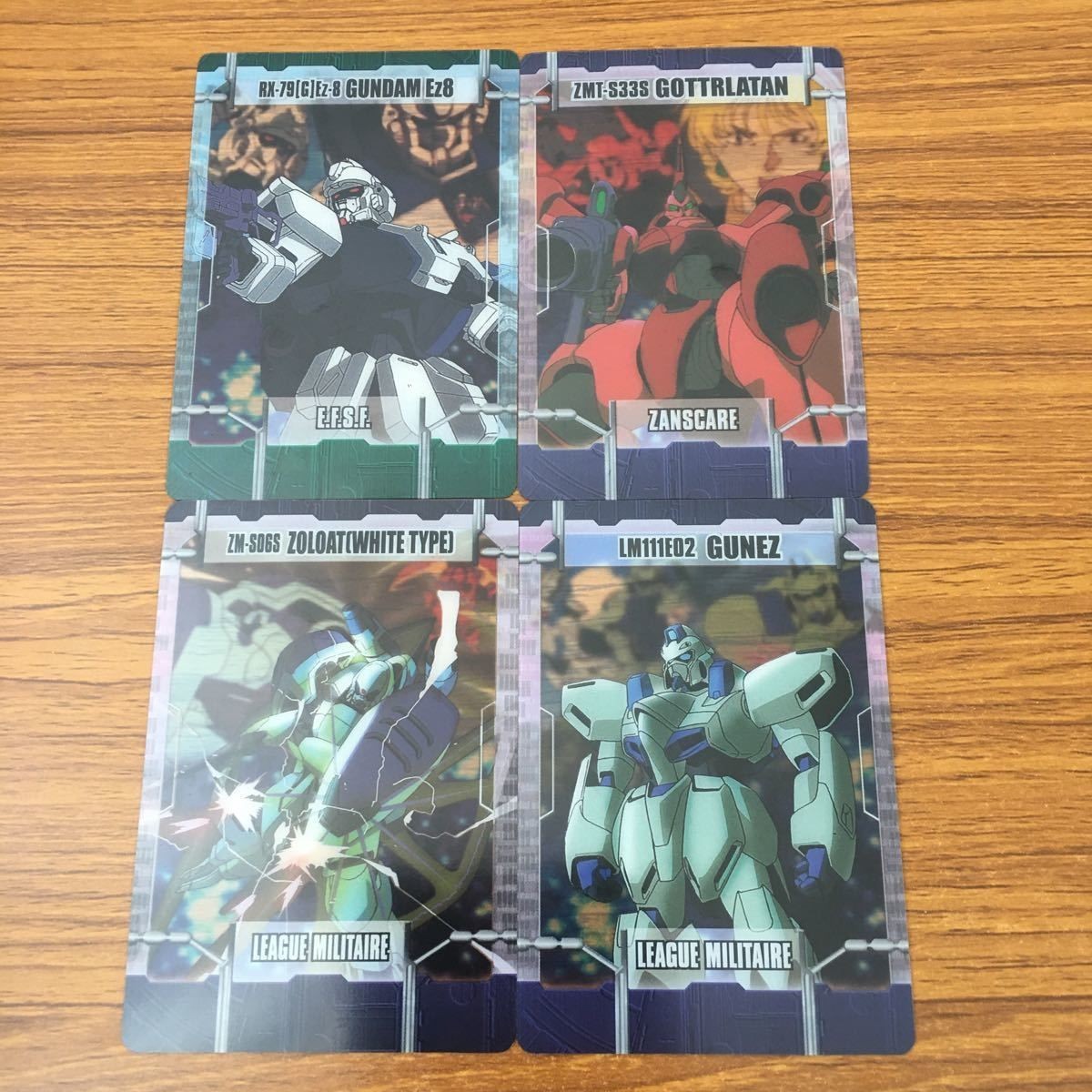 クリア カード トレカ まとめ ガンダム ゾロアット ホワイトタイプ ガンイージ ゴトラタン 14