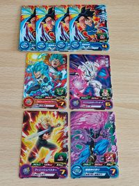 ドラゴンボール ヒーローズ プロモ P まとめ PUMS6-02 PUMS6-03 PUMS6-15 CMMPJ-06 トランクス ベジータ ビルス 悟空 一星龍