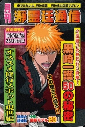 カード BLEACH パロディ 月刊瀞霊廷通信 黒崎 一護 特集 瀞霊廷通信 fksi 1124
