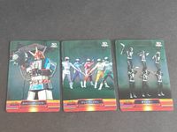 デンジマン ダイデンジン デンジタイガー デンジブーメラン ダストラー スーパー戦隊シリーズ 30周年 30th ウエハース クリアカード カード 森永 スーパーアニバーサリーカード 163 164 165 サムネイル 1