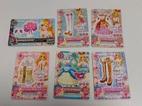アイカツ カード ハートフルアーガイルワンピ MC-001 星宮いちご ピンクピルエットコサージュ アクセサリー PG-059 ＭＣ－００２ レッドリボンスイートパンプス PR-038 サムネイル 1