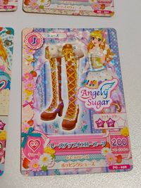 アイカツ カード ハートフルアーガイルワンピ MC-001 星宮いちご ピンクピルエットコサージュ アクセサリー PG-059 ＭＣ－００２ レッドリボンスイートパンプス PR-038 サムネイル 5