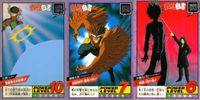 カード 幽遊白書 カードダス スーパーバトル まとめ 幻海 2 黒桃太郎 27 戸愚呂（兄） 28 バンダイ バンプレスト 1993