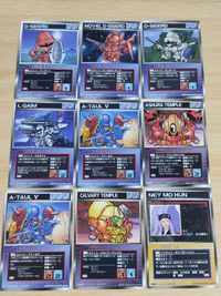 Scramble Gather Super Robot Wars RV2 1st Edition Card Lot