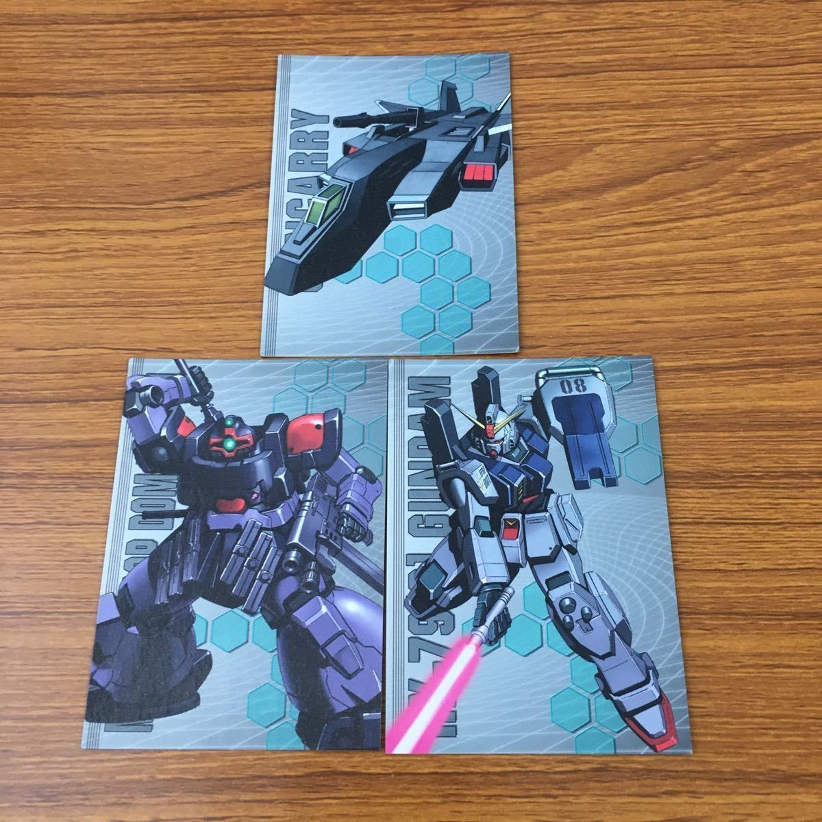 Gundam Card Lot Guncarry Dom Troubador Japanese