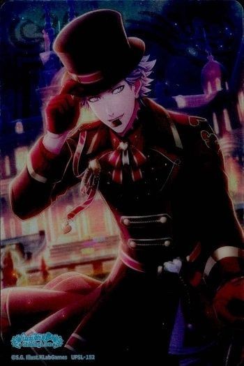 うたプリ シャニライ ビジュコレ ビジュアルコレクションカード 黒崎 蘭丸 UPSL 152 うたのプリンスさまっ shining live