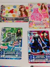 アイカツ カード アイカツカード 橋本環奈 スペシャルコラボ ゴシックスパイダー ローズパッション 板野友美 サムネイル 3