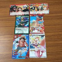 One Piece Carddass Lot Luffy Kairen Usopp 4 Cards