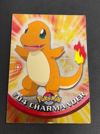 Topps CHARMANDER ヒトカゲ #04 ポケモンカード 海外 英語
