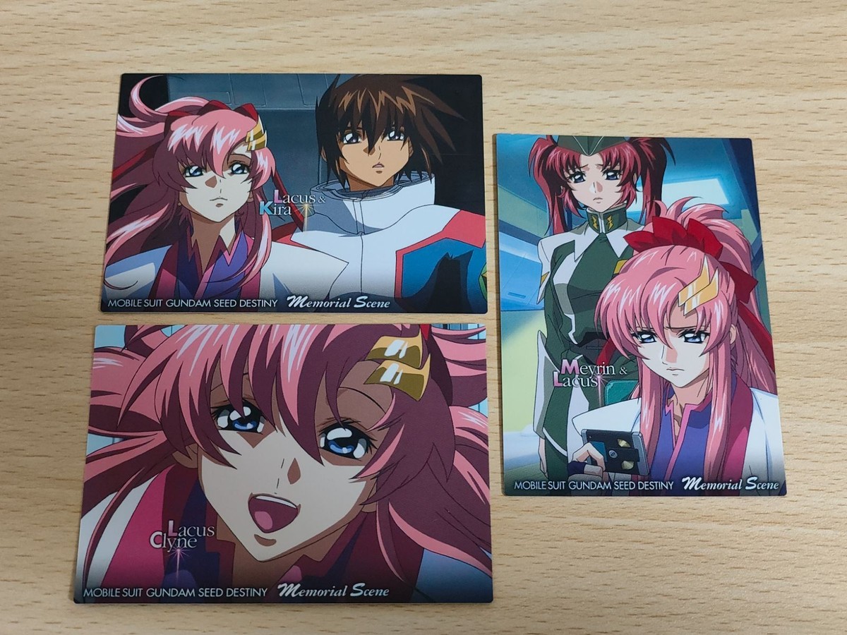 ガンダムSEED DESTINY ラクス・クライン カード カードダスマスターズ 47 48 74