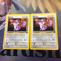 ポケモンカード 旧裏面 海外 英語版 2枚 コラッタ ズバット 29 31 30 64 サムネイル 2