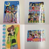 セーラームーン 美少女戦士セーラームーン カード アマダ 250 259 251 260 乙女のチームワークよ！ よかったネ