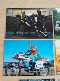 カルビー仮面ライダー カードR 発売告知 限定生産カード「スカイターボ(スカイライダー)」 仮面ライダーBLACKvsシャドームーン リボルクラッシュ 仮面ライダーブラックRX サムネイル 3