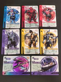 Kamen Rider Den-O Card Lot D-050 D-056 Denliners
