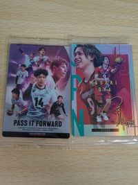 JAPAN NATIONAL VOLLEYBALL TEAM ツインウエハースカード ・集合A(SP スペシャルカード) 男子バレーボール ウエハース レア :9 大宅 真樹 サムネイル 1