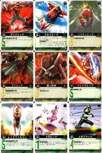 カード レンジャーズストライク まとめ ダイナレッド スカイエース ハリケンレッド マジレッド 獅子折神 ファイブレッド レッドファルコン メガピンク メガブラック ★カードリスト参照 サムネイル 1