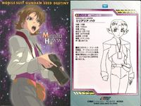 カード まとめ カードダスマスターズ ガンダムSEED ネオ・ロアノーク 26 シン・アスカ 03 ミリアリア・ハウ 31 ルナマリア・ホーク 29 サムネイル 4