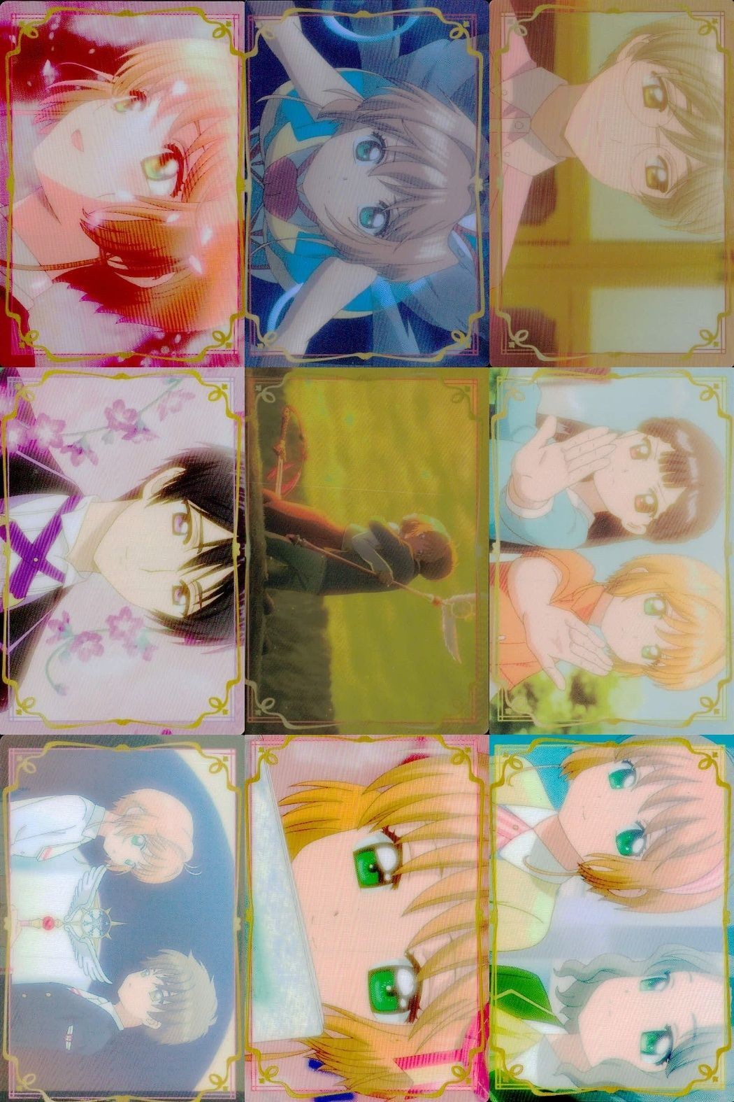 Cardcaptor Sakura Clear Card Wafers Lot CLAMP