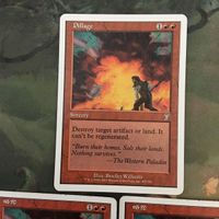 MTG マジックザギャザリング カード まとめ 7ED 略奪/Pillage 3枚セット 35 サムネイル 3
