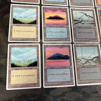アルターネイト版 お薦め 基本土地 4ED 被り無しコレクション 15枚 フルコンプ 山 平地 沼 島 森 EN 英語版 Swamp Island 基本地形 MTG サムネイル 4