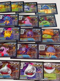 Dragon Quest Scan Battlers Metal Slime Ghost Card
