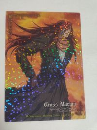 D.Gray-man Shining Clear Card Cross Marian Japanese