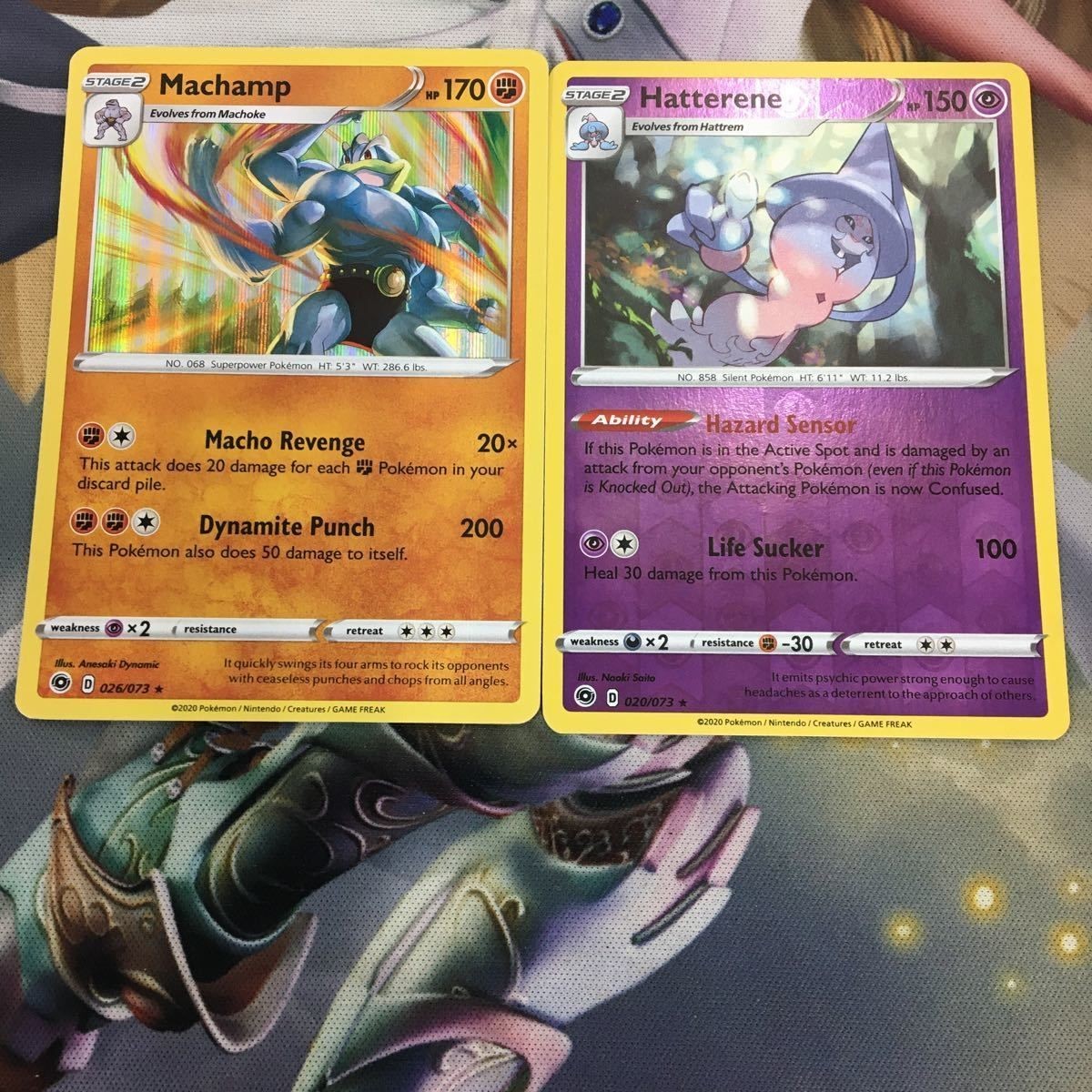 ポケモンカード 旧裏面 海外 英語版 2枚 カイリキー ブリムオン キラ 16