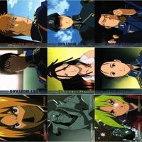 【状態B】鋼の錬金術師 エドワード エルリック アルフォンス ロイ マスタングカード 大佐 まとめ サムネイル 1